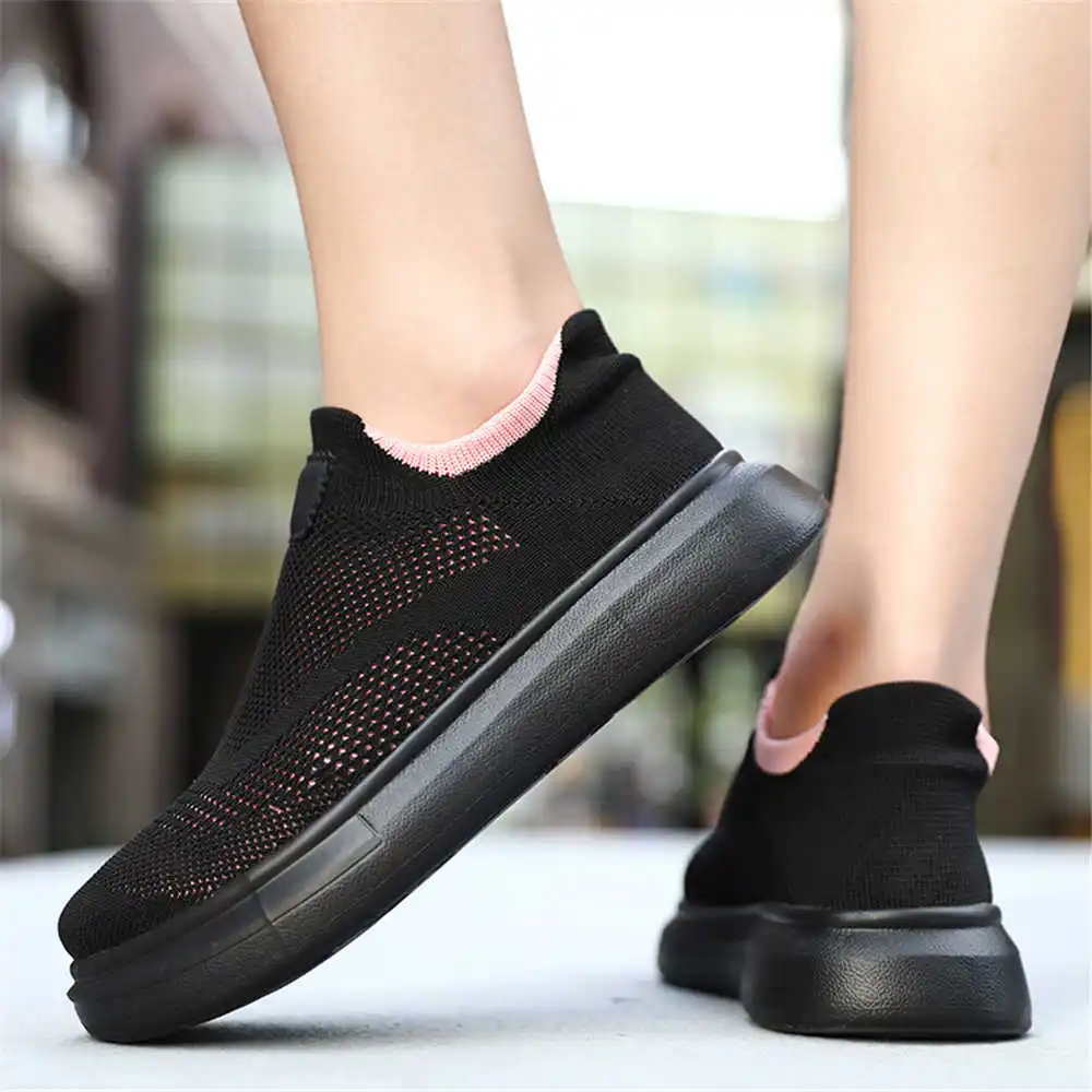 Streetwear Brand Famous - Platform Stockings Brown Shoes For Woman